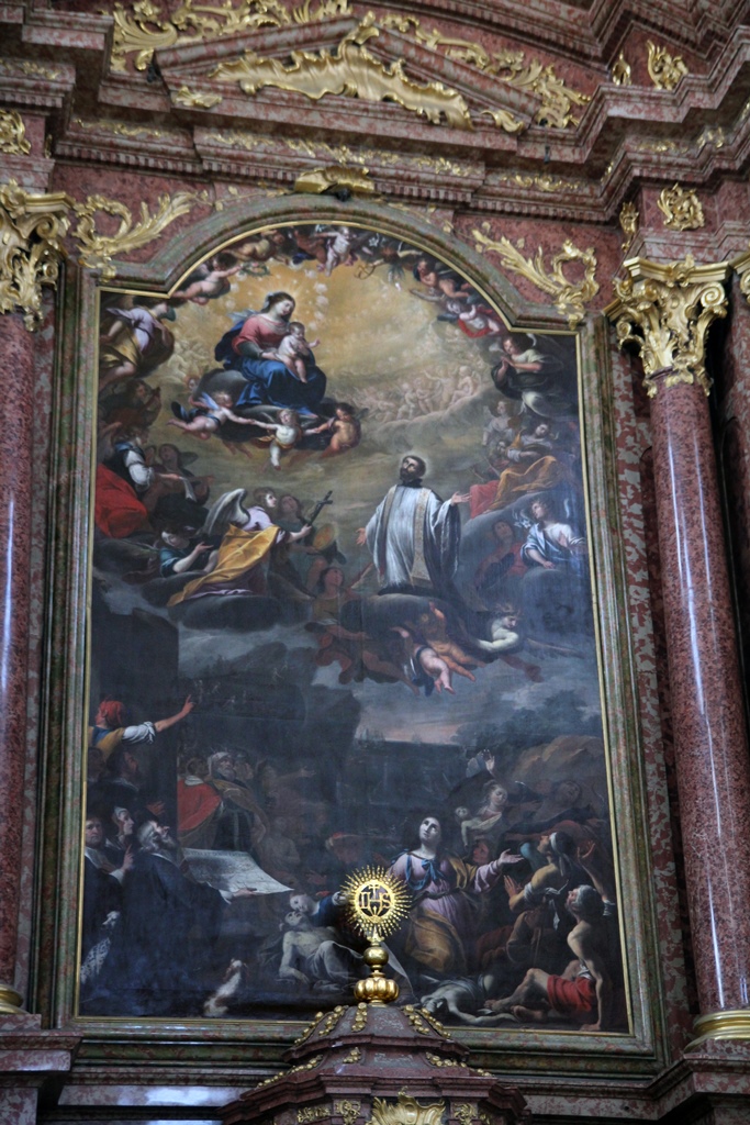 Main Altar Painting - St. Francis Xavier